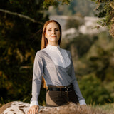 Hannah Childs Luna Long Sleeve Show Shirt - Hannah Childs Lifestyle - Equiluxe Tack