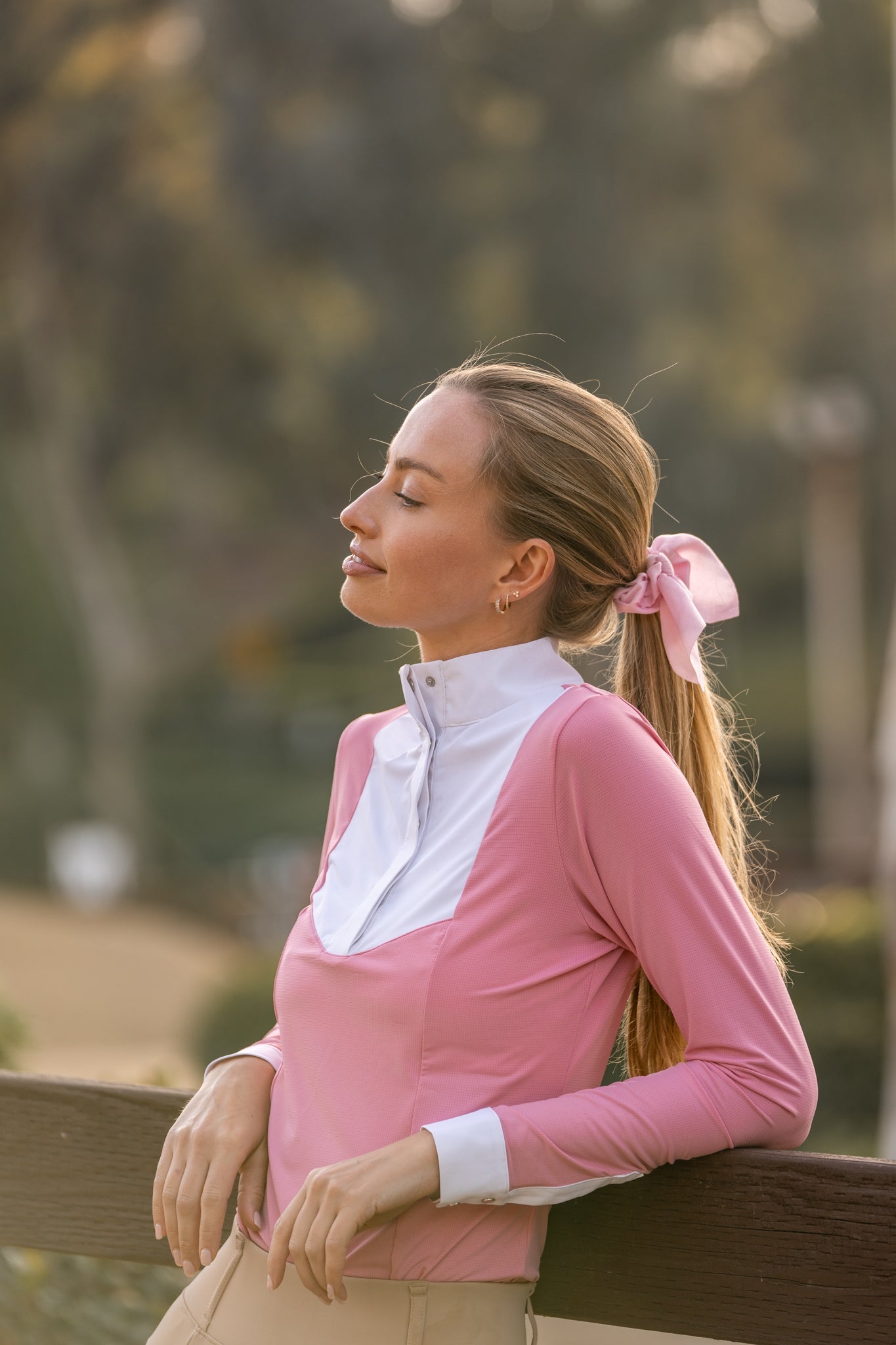 Hannah Childs Luna Long Sleeve Show Shirt - Hannah Childs Lifestyle - Equiluxe Tack