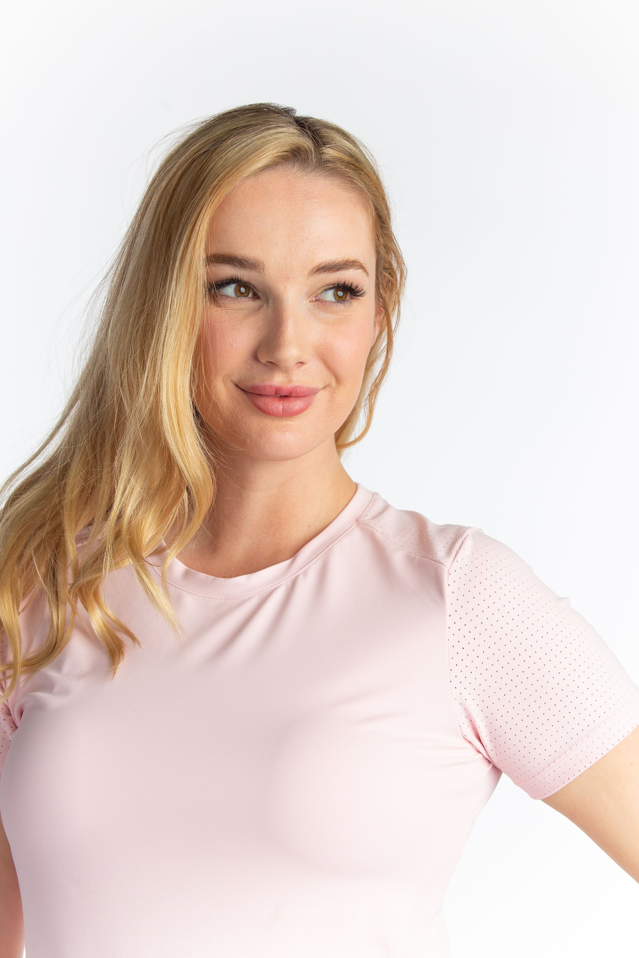 Hannah Childs Maddy Perforated Short Sleeve Tech Tee - Hannah Childs Lifestyle - Equiluxe Tack