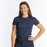 Hannah Childs Maddy Perforated Short Sleeve Tech Tee - Hannah Childs Lifestyle - Equiluxe Tack