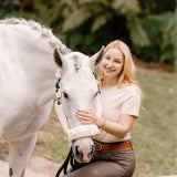 Hannah Childs Maddy Perforated Short Sleeve Tech Tee - Hannah Childs Lifestyle - Equiluxe Tack