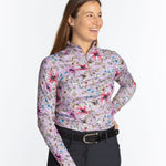 Hannah Childs Naomi Long Sleeve Zip Top - Hannah Childs Lifestyle - Equiluxe Tack
