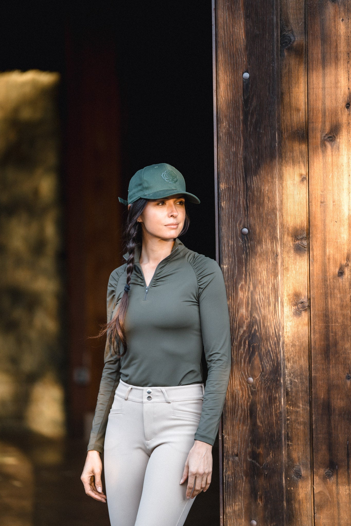 Hannah Childs Naomi Long Sleeve Zip Top - Hannah Childs Lifestyle - Equiluxe Tack