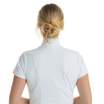 Hannah Childs Rachel Ruffle Short Sleeve Show Shirt - Hannah Childs Lifestyle - Equiluxe Tack