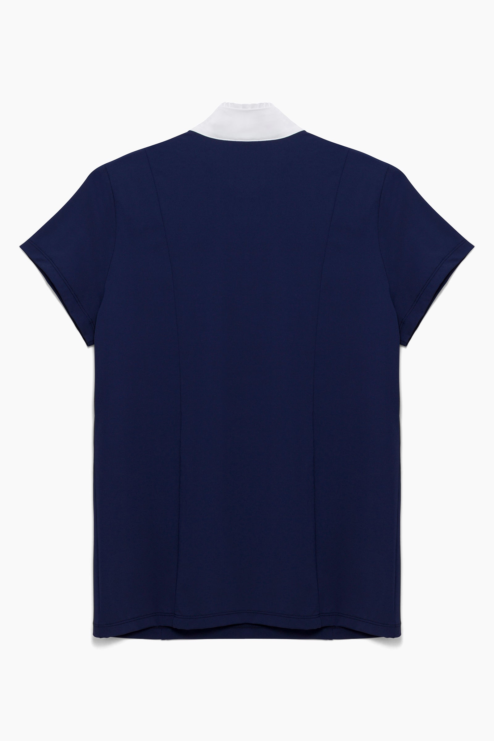 Hannah Childs Rachel Ruffle Short Sleeve Show Shirt - Hannah Childs Lifestyle - Equiluxe Tack