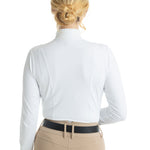Hannah Childs Shelby Ruffle Long Sleeve Show Shirt - Hannah Childs Lifestyle - Equiluxe Tack