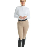 Hannah Childs Shelby Ruffle Long Sleeve Show Shirt - Hannah Childs Lifestyle - Equiluxe Tack