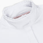 Hannah Childs Shelby Ruffle Long Sleeve Show Shirt - Hannah Childs Lifestyle - Equiluxe Tack