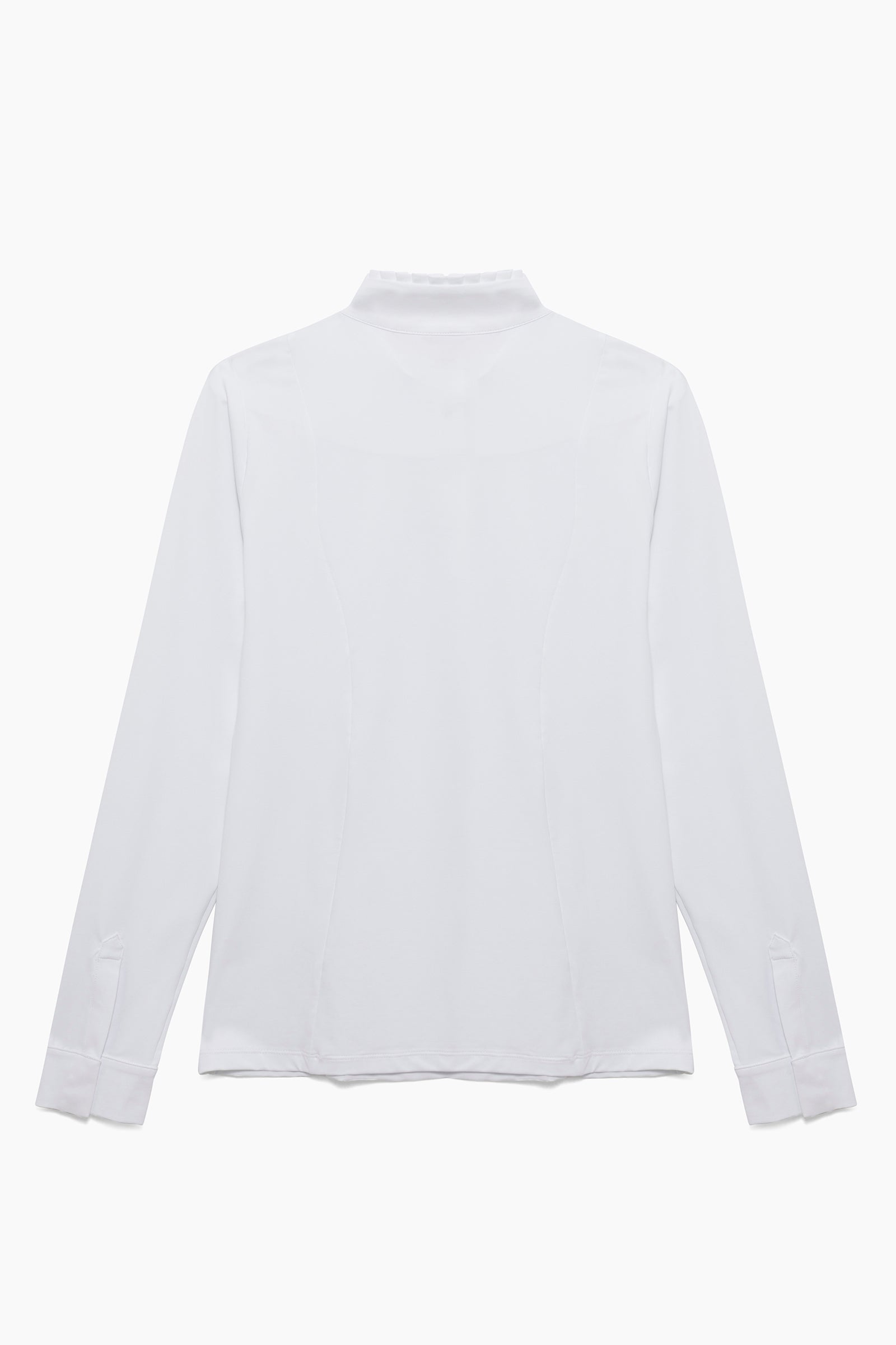 Hannah Childs Shelby Ruffle Long Sleeve Show Shirt - Hannah Childs Lifestyle - Equiluxe Tack