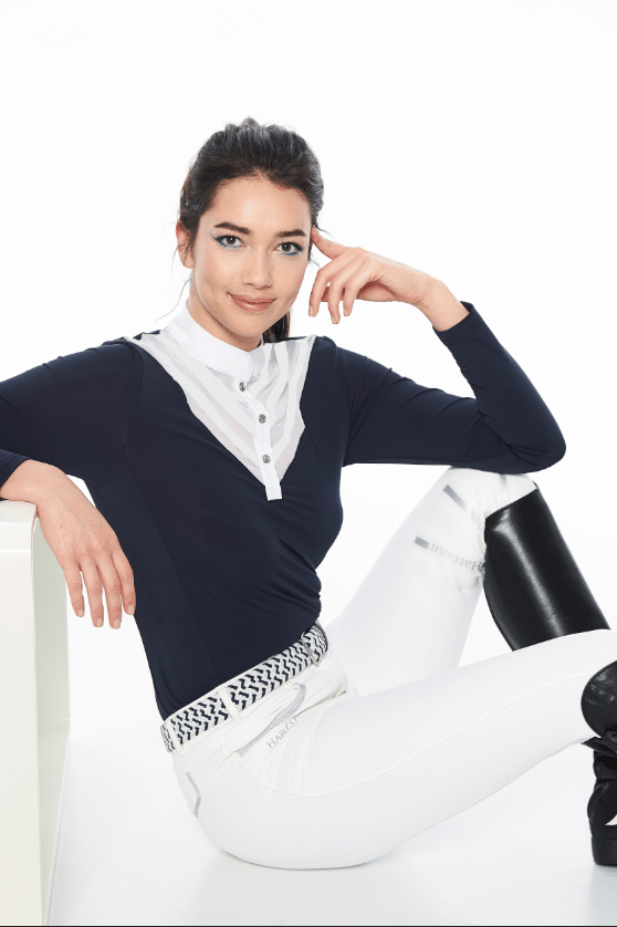 Harcour 'Dancing' Womens Long Sleeve Competition Shirt - Harcour USA - Equiluxe Tack