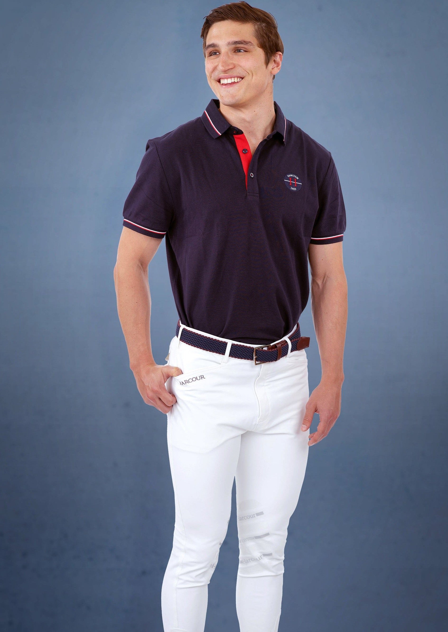 Harcour Pampelonne Mens Polo - Harcour USA - Equiluxe Tack
