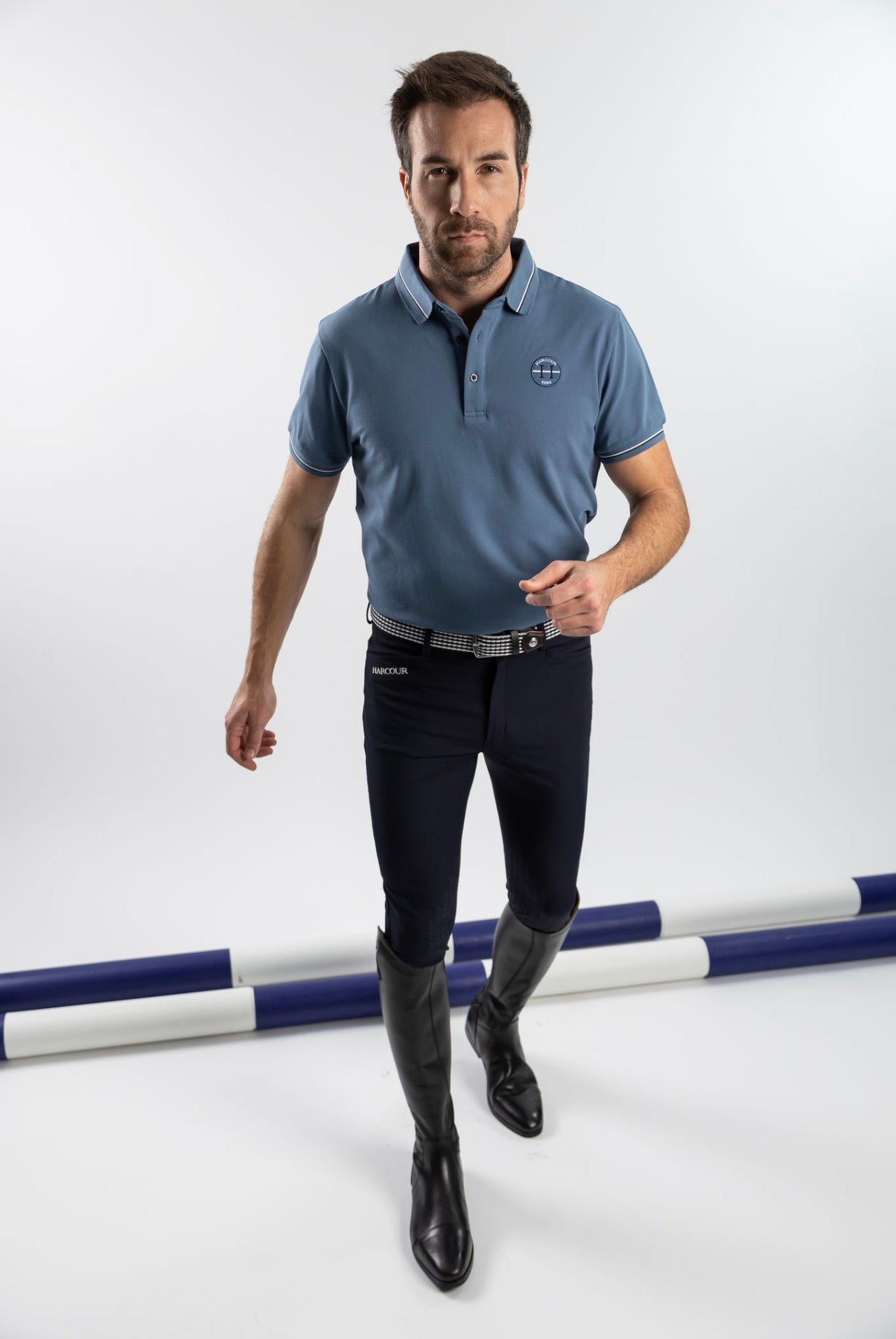 Harcour Pampelonne Mens Polo - Harcour USA - Equiluxe Tack