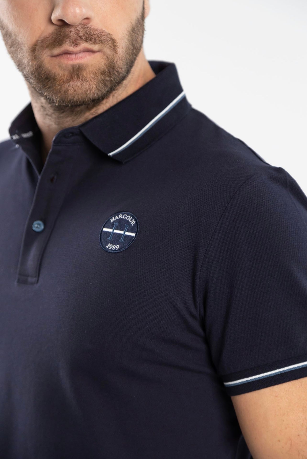 Harcour Pampelonne Mens Polo - Harcour USA - Equiluxe Tack