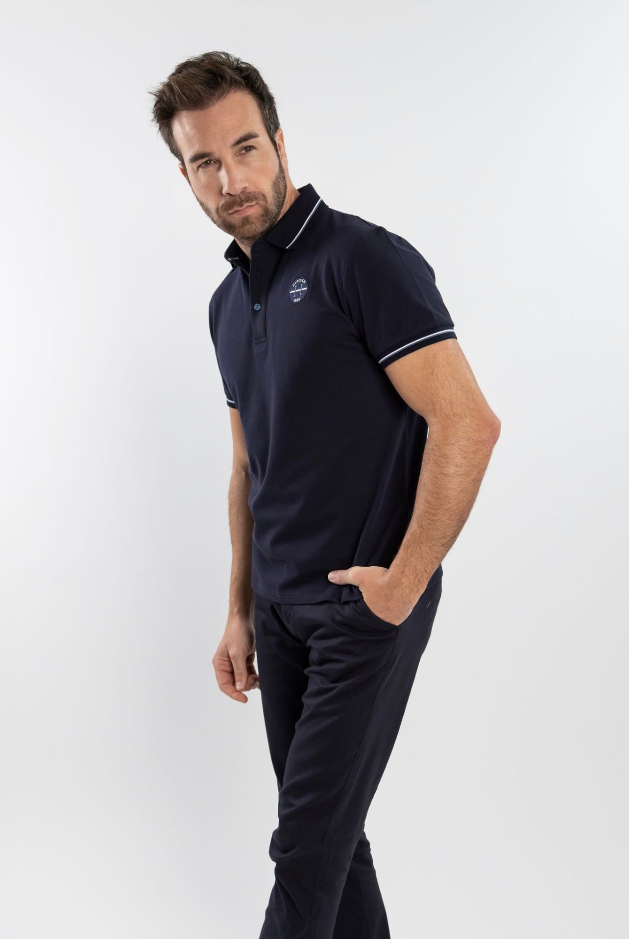 Harcour Pampelonne Mens Polo - Harcour USA - Equiluxe Tack
