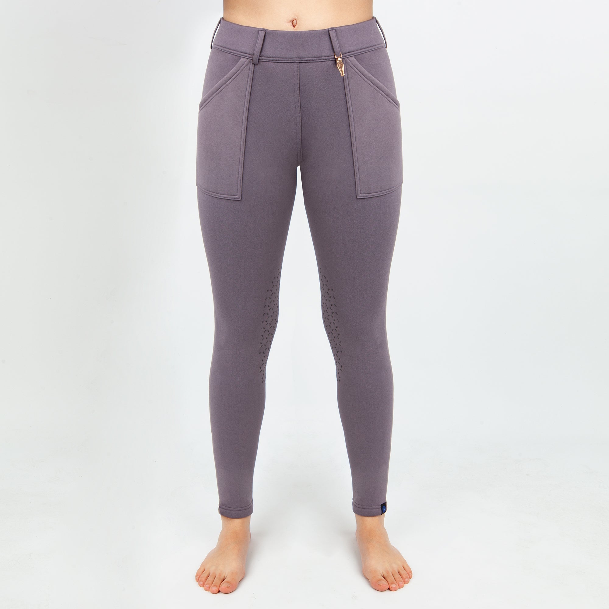 Irideon Fjord Fleece Knee Patch Breeches - Irideon - Equiluxe Tack