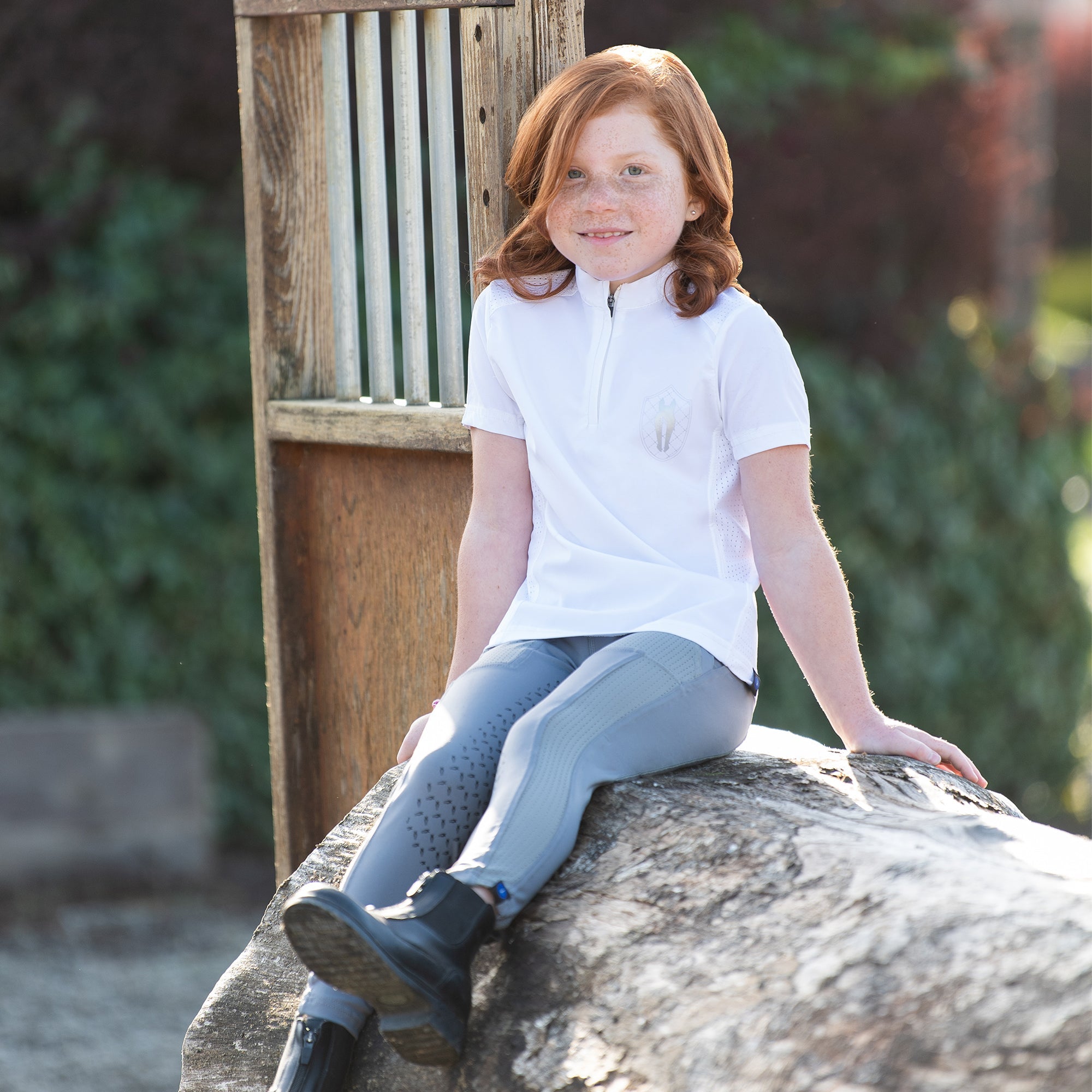 Irideon Kids' Luna CoolStretch Short Sleeve Jersey - Irideon - Equiluxe Tack