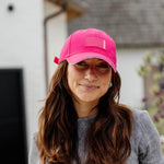 Kentucky Horsewear Baseball Cap Rubber Logo - Pink - Kentucky Horsewear - Equiluxe Tack