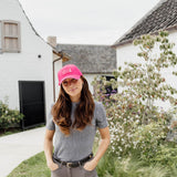 Kentucky Horsewear Baseball Cap Rubber Logo - Pink - Kentucky Horsewear - Equiluxe Tack
