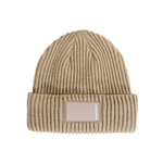 Kentucky Horsewear Beanie Rubber Logo - Beige - Kentucky Horsewear - Equiluxe Tack