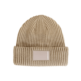 Kentucky Horsewear Beanie Rubber Logo - Beige - Kentucky Horsewear - Equiluxe Tack