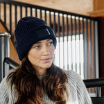 Kentucky Horsewear Beanie Rubber Logo - Navy - Kentucky Horsewear - Equiluxe Tack