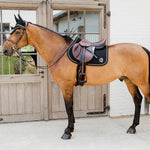 Kentucky Horsewear Saddle Pad 3D Logo Onion Quilt Jumping - Black - Kentucky Horsewear - Equiluxe Tack