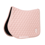 Kentucky Horsewear Saddle Pad 3D Logo Onion Quilt Jumping - Old Rose - Kentucky Horsewear - Equiluxe Tack