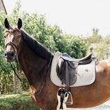Kentucky Horsewear Saddle Pad Pied De Poule Dressage - Beige - Kentucky Horsewear - Equiluxe Tack