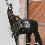 Kentucky Horsewear Saddle Pad Pied De Poule Dressage - Black - Kentucky Horsewear - Equiluxe Tack