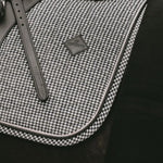 Kentucky Horsewear Saddle Pad Pied De Poule Dressage - Black - Kentucky Horsewear - Equiluxe Tack