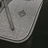 Kentucky Horsewear Saddle Pad Pied De Poule Dressage - Black - Kentucky Horsewear - Equiluxe Tack