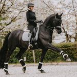 Kentucky Horsewear Saddle Pad Pied De Poule Dressage - Black - Kentucky Horsewear - Equiluxe Tack