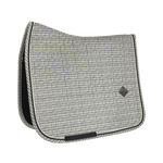 Kentucky Horsewear Saddle Pad Pied De Poule Dressage - Brown - Kentucky Horsewear - Equiluxe Tack