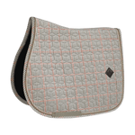 Kentucky Horsewear Saddle Pad Pied De Poule Jumping - Beige - Kentucky Horsewear - Equiluxe Tack