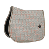 Kentucky Horsewear Saddle Pad Pied De Poule Jumping - Beige - Kentucky Horsewear - Equiluxe Tack
