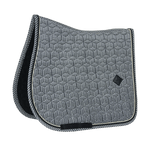 Kentucky Horsewear Saddle Pad Pied De Poule Jumping - Black - Kentucky Horsewear - Equiluxe Tack