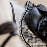 Kentucky Horsewear Saddle Pad Pied De Poule Jumping - Brown - Kentucky Horsewear - Equiluxe Tack