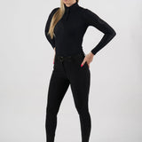 LENNA Blaq Ventilated Show Shirt Long Sleeve Sunshirt - Equestrian Club - Equiluxe Tack