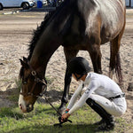 LENNA Ventilated Show Shirt Long Sleeve Sunshirt - White - Equestrian Club - Equiluxe Tack