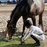 LENNA Ventilated Show Shirt Long Sleeve Sunshirt - White - Equestrian Club - Equiluxe Tack