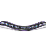 Limited Edition Purple Rain Wave Browband - Halter Ego® - Equiluxe Tack