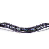 Limited Edition Purple Rain Wave Browband - Halter Ego® - Equiluxe Tack