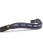 Limited Edition Purple Rain Wave Browband - Halter Ego® - Equiluxe Tack