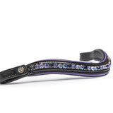 Limited Edition Purple Rain Wave Browband - Halter Ego® - Equiluxe Tack