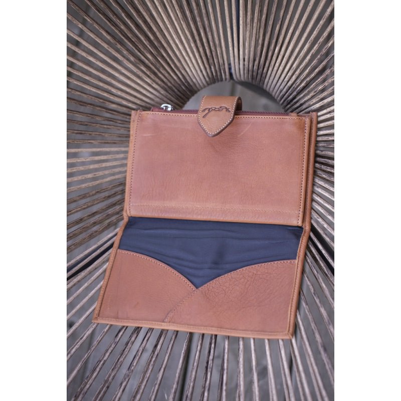 Pénélope Bertille Wallet - Brandy - Pénélope - Equiluxe Tack