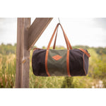 Pénélope Canvas Bowl Bag Large Model - Khaki & Black - Pénélope - Equiluxe Tack