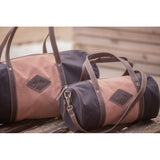 Pénélope Canvas Bowl Bag Large Model - Pink & Black - Pénélope - Equiluxe Tack