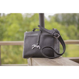 Pénélope Pablito Bag Large Model - Chevron & Black - Pénélope - Equiluxe Tack