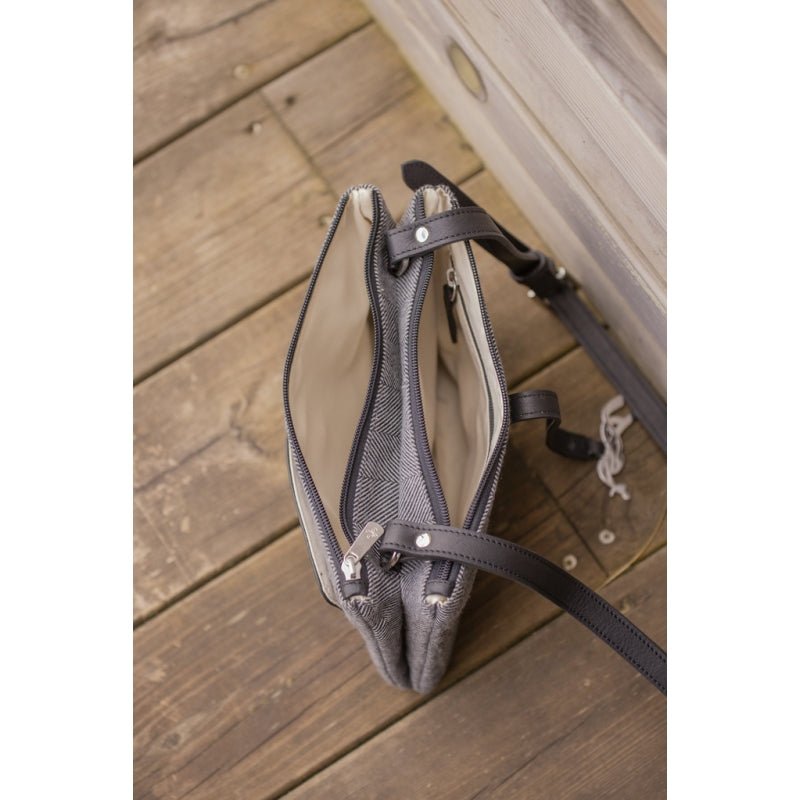 Pénélope Pablito Bag Large Model - Chevron & Black - Pénélope - Equiluxe Tack