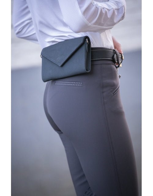 Pénélope Perforated New Phone Pocket - Navy - Pénélope - Equiluxe Tack